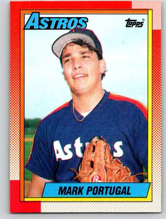 1990 Topps #253 Mark Portugal VG Houston Astros 