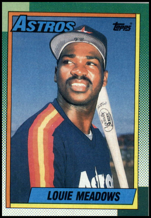 1990 Topps #534 Louie Meadows VG Houston Astros 