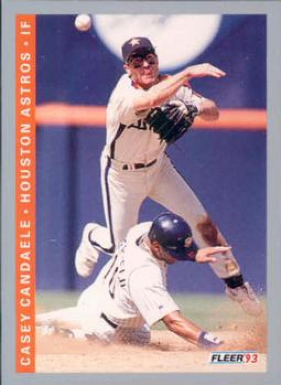 1993 Fleer #49 Casey Candaele VG Houston Astros 