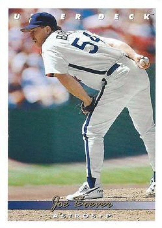 1993 Upper Deck #310 Joe Boever VG Houston Astros 