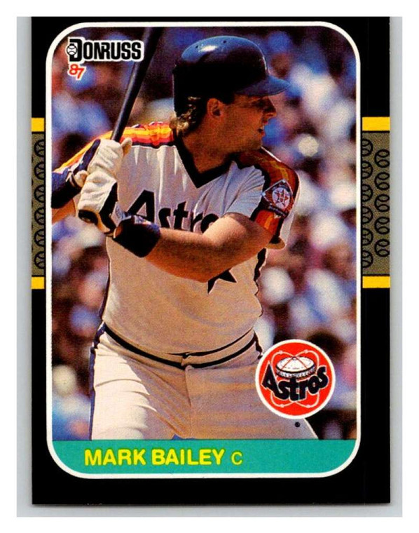 1987 Donruss #235 Mark Bailey VG Houston Astros 