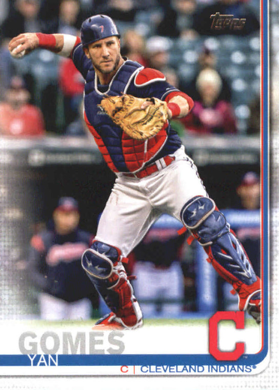 2019 Topps #143 Yan Gomes NM-MT Cleveland Indians 