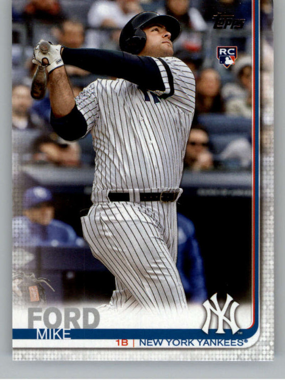 2019 Topps Update #US78 Mike Ford NM-MT RC Rookie New York Yankees 