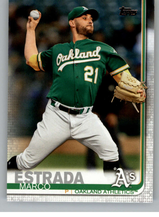2019 Topps Update #US290 Marco Estrada NM-MT Oakland Athletics 
