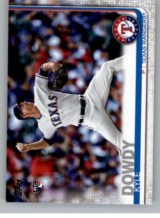 2019 Topps Update #US229 Kyle Dowdy NM-MT Texas Rangers 