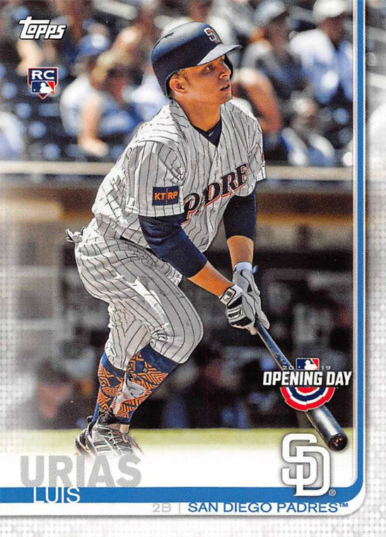 SOLD 78561 2019 Topps Opening Day #138 Luis Urias NM-MT RC Rookie San Diego Padres 