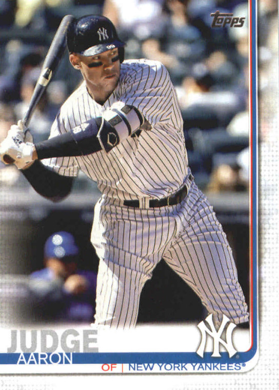 SOLD 77573 2019 Topps #150 Aaron Judge NM-MT New York Yankees 