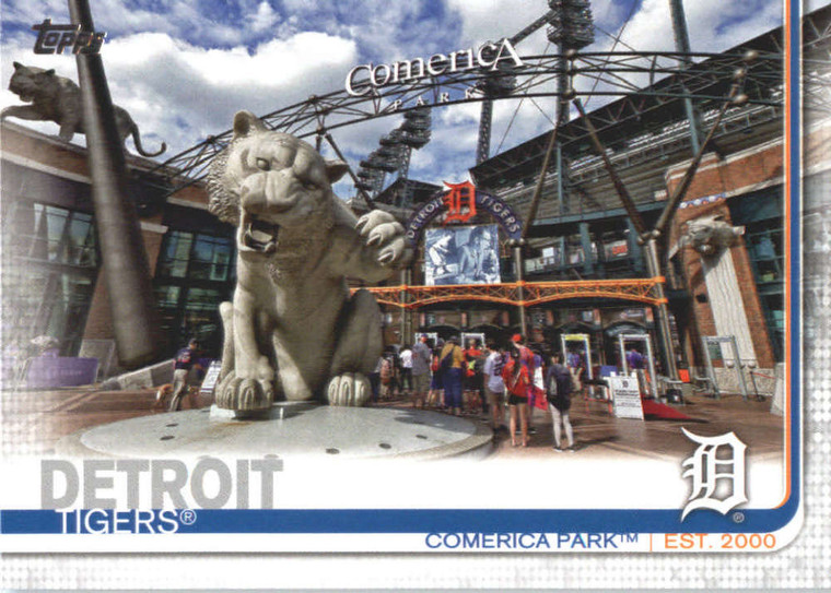 2019 Topps #491 Comerica Park NM-MT Detroit Tigers 