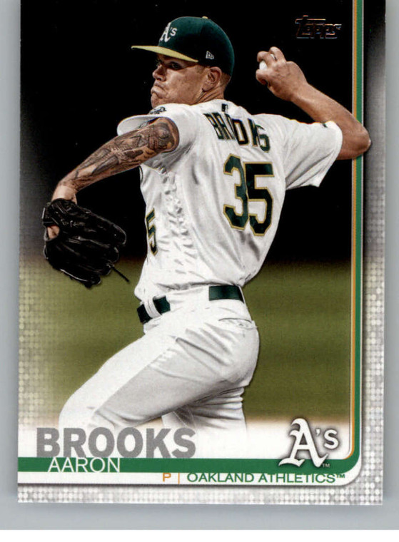 2019 Topps Update #US88 Aaron Brooks NM-MT Oakland Athletics 
