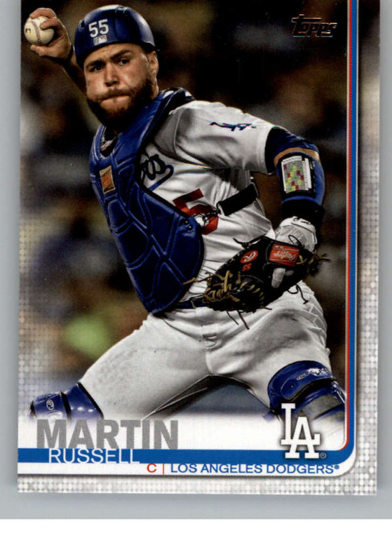 2019 Topps Update #US41 Russell Martin NM-MT Los Angeles Dodgers 