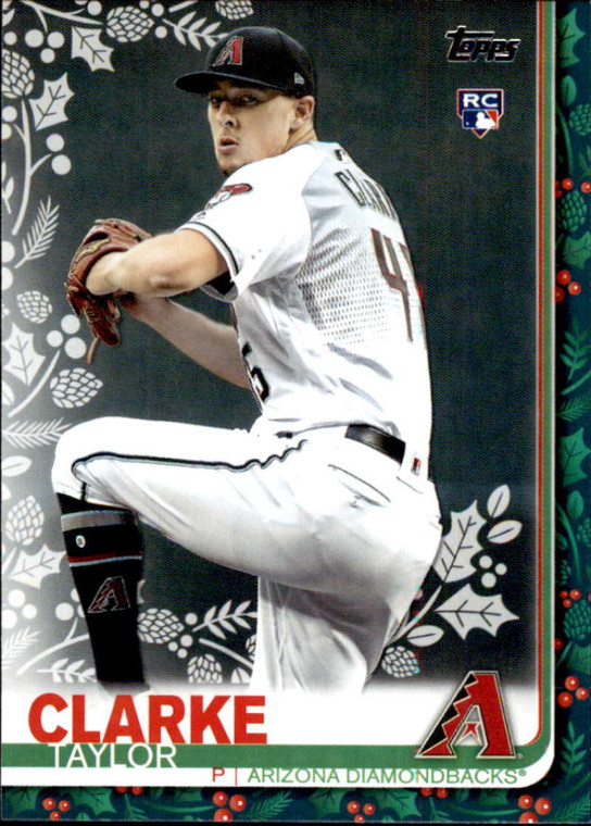 2019 Topps Holiday #HW5 Taylor Clarke NM-MT  RC Rookie Arizona Diamondbacks 