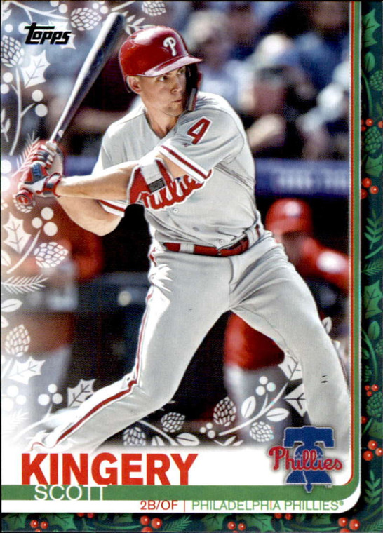 2019 Topps Holiday #HW80 Scott Kingery NM-MT  Philadelphia Phillies 
