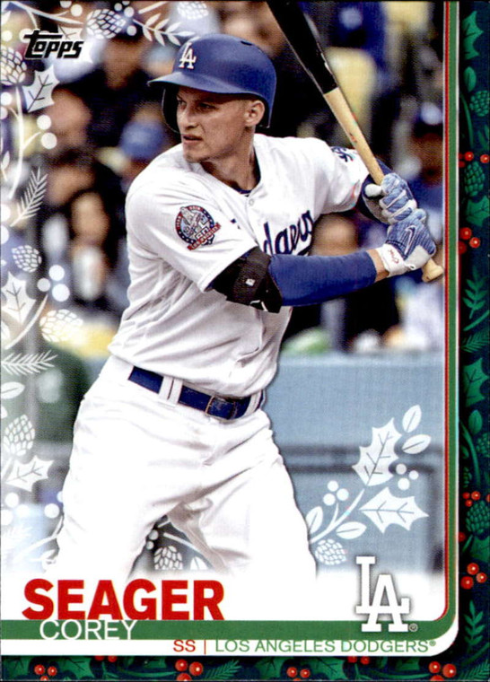 2019 Topps Holiday #HW174 Corey Seager NM-MT  Los Angeles Dodgers 