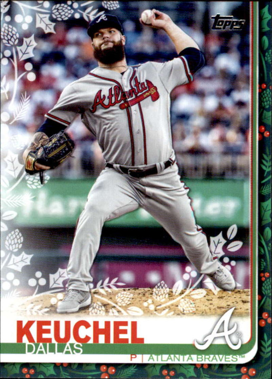 2019 Topps Holiday #HW40 Dallas Keuchel NM-MT  Atlanta Braves 
