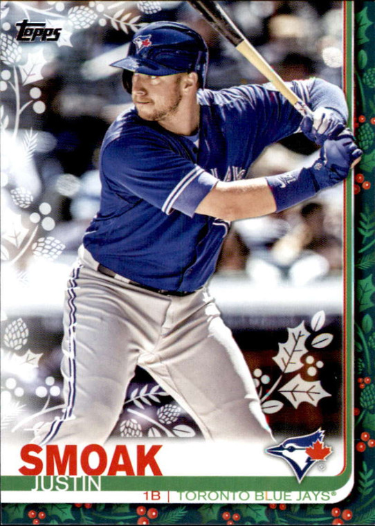 2019 Topps Holiday #HW78 Justin Smoak NM-MT  Toronto Blue Jays 