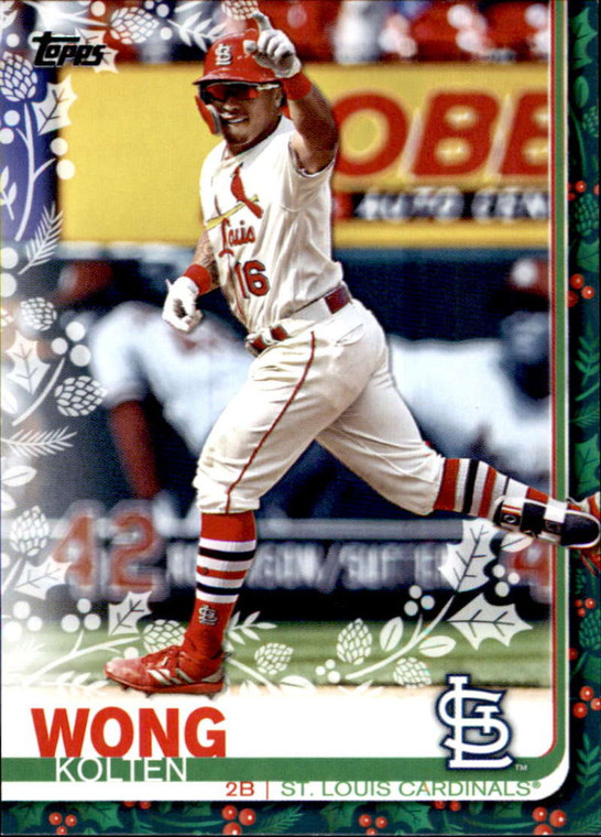 2019 Topps Holiday #HW145 Kolten Wong NM-MT  St. Louis Cardinals 