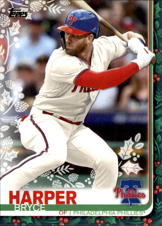 2019 Topps Holiday #HW192 Bryce Harper NM-MT  Philadelphia Phillies 