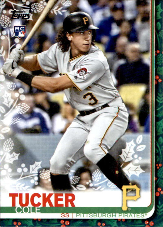 2019 Topps Holiday #HW168 Cole Tucker NM-MT  RC Rookie Pittsburgh Pirates 