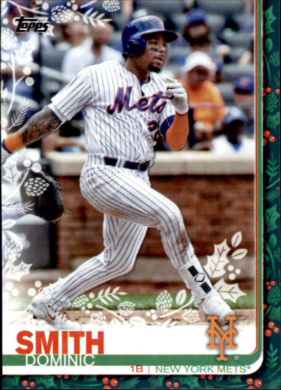 2019 Topps Holiday #HW162 Dominic Smith NM-MT  New York Mets 