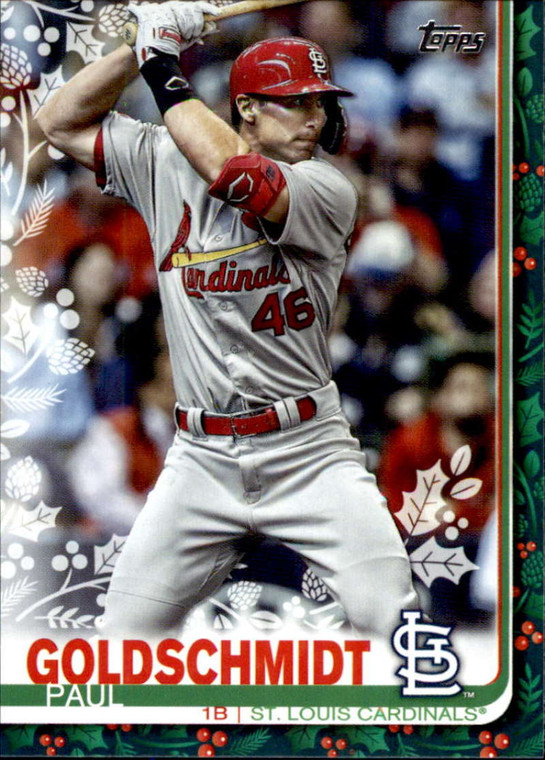 2019 Topps Holiday #HW83 Paul Goldschmidt NM-MT  St. Louis Cardinals 