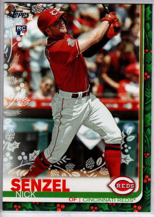 2019 Topps Holiday #HW125 Nick Senzel NM-MT  RC Rookie Cincinnati Reds 