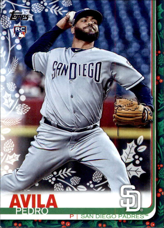 2019 Topps Holiday #HW21 Pedro Avila NM-MT  RC Rookie San Diego Padres 