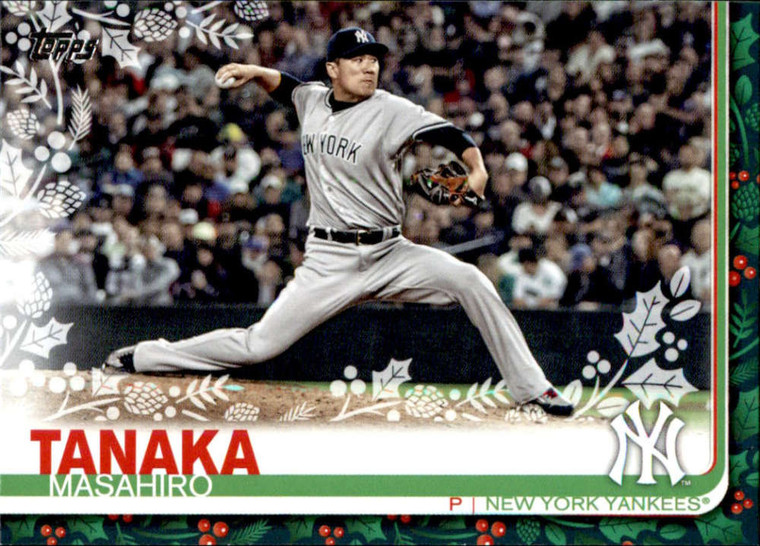 2019 Topps Holiday #HW199 Masahiro Tanaka NM-MT  New York Yankees 