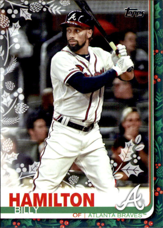 2019 Topps Holiday #HW17 Billy Hamilton NM-MT  Atlanta Braves 