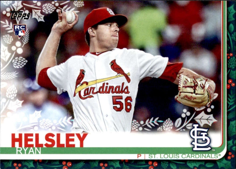 2019 Topps Holiday #HW115 Ryan Helsley NM-MT  RC Rookie St. Louis Cardinals 