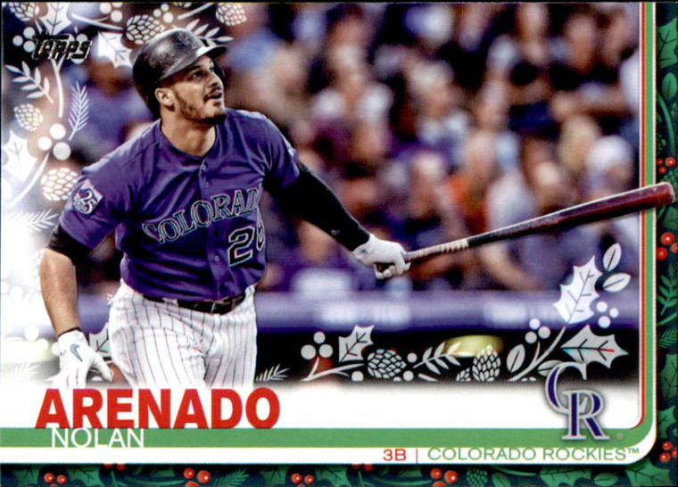 2019 Topps Holiday #HW165 Nolan Arenado NM-MT  Colorado Rockies 