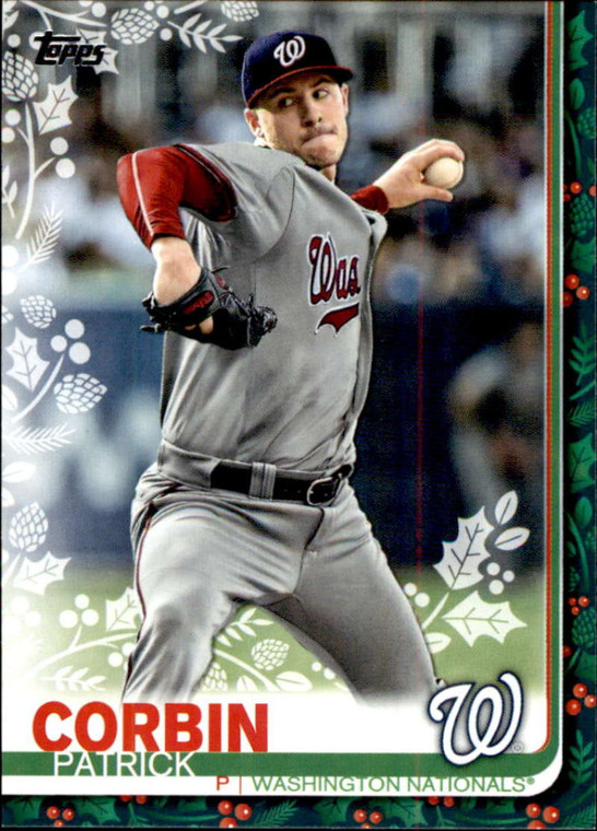 2019 Topps Holiday #HW77 Patrick Corbin NM-MT  Washington Nationals 