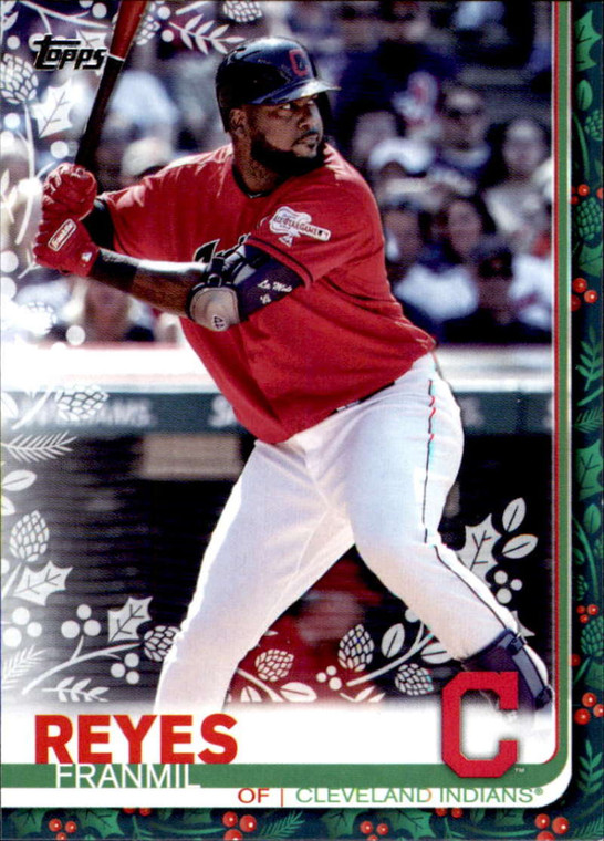 2019 Topps Holiday #HW124 Franmil Reyes NM-MT  Cleveland Indians 