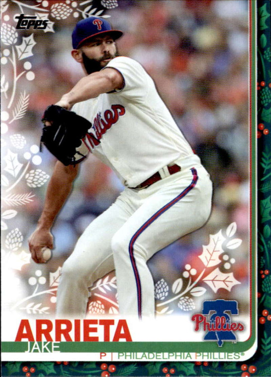 2019 Topps Holiday #HW47 Jake Arrieta NM-MT  Philadelphia Phillies 