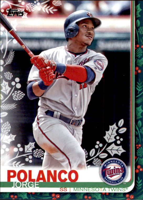 2019 Topps Holiday #HW151 Jorge Polanco NM-MT  Minnesota Twins 