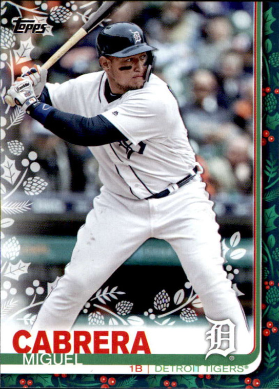 2019 Topps Holiday #HW107 Miguel Cabrera NM-MT  Detroit Tigers 