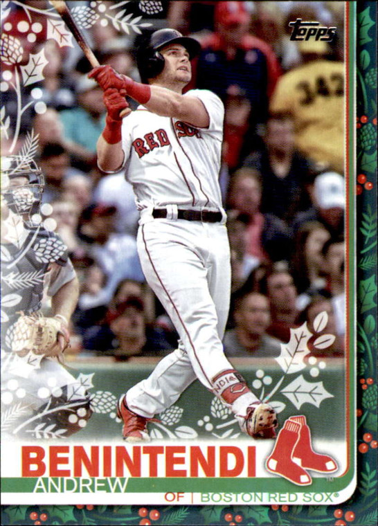 2019 Topps Holiday #HW122 Andrew Benintendi NM-MT  Boston Red Sox 