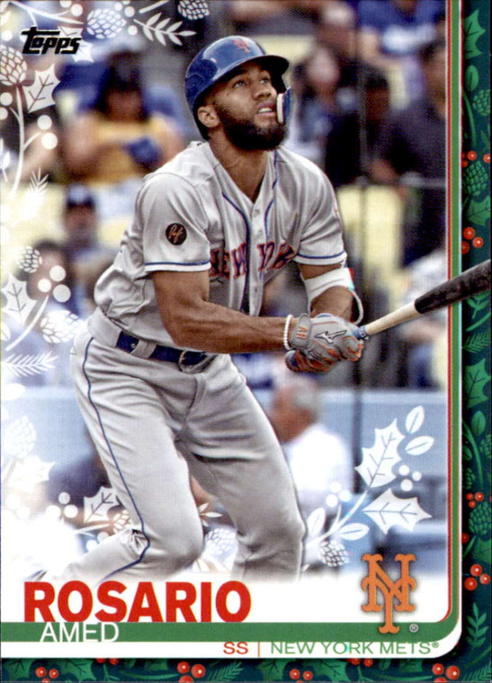 2019 Topps Holiday #HW117 Amed Rosario NM-MT  New York Mets 