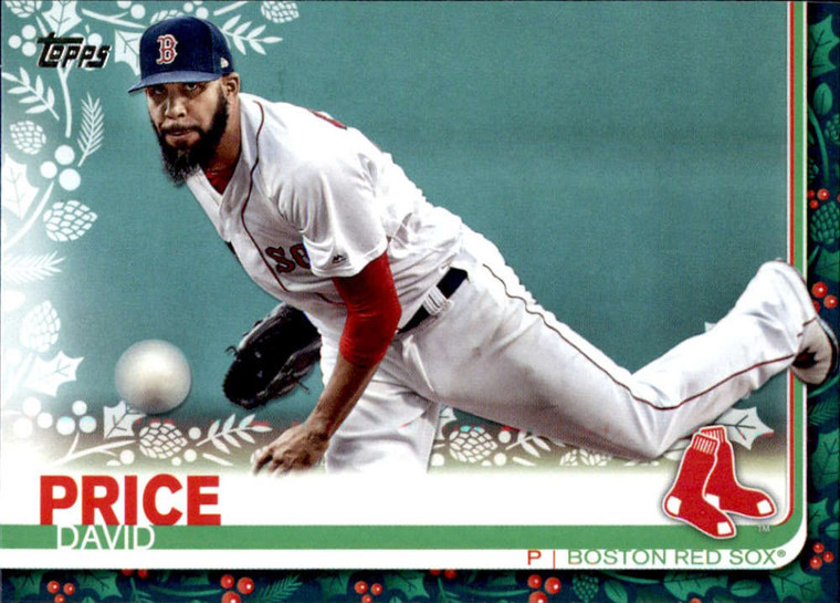 2019 Topps Holiday #HW68 David Price NM-MT  Boston Red Sox 