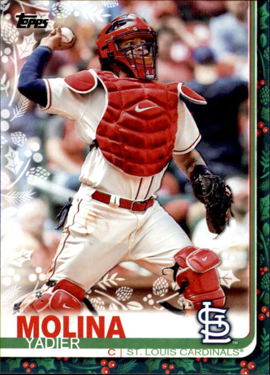 2019 Topps Holiday #HW144 Yadier Molina NM-MT  St. Louis Cardinals 