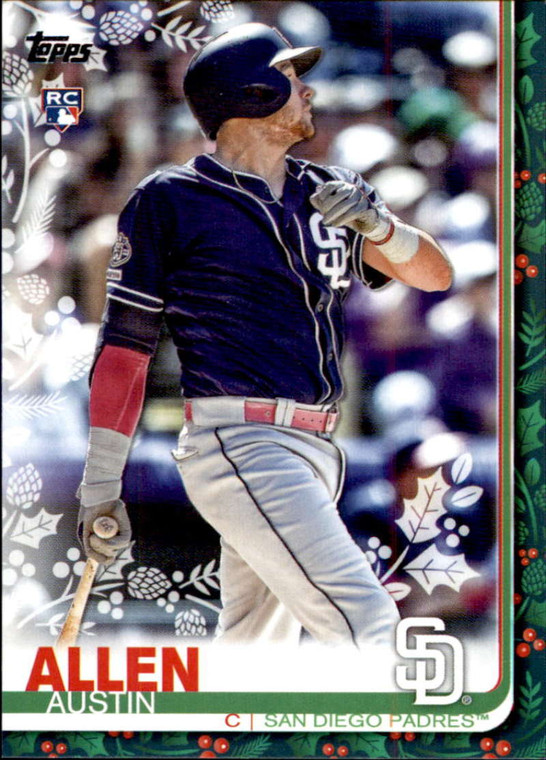 2019 Topps Holiday #HW178 Austin Allen NM-MT  RC Rookie San Diego Padres 