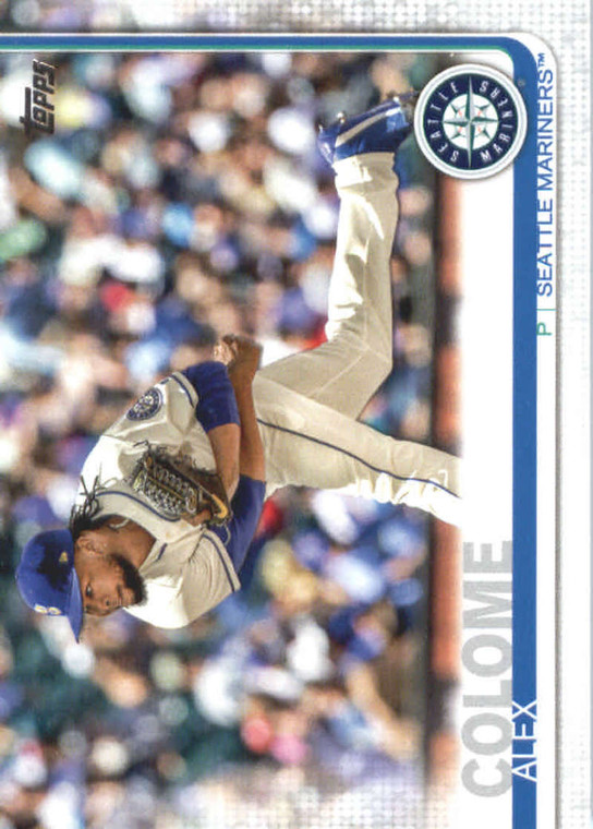 2019 Topps #220 Alex Colome NM-MT Seattle Mariners 