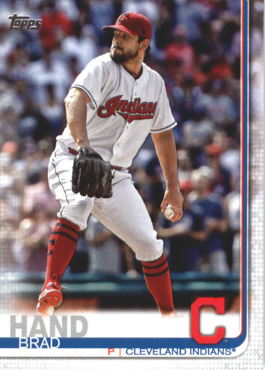 SOLD 77791 2019 Topps #368 Brad Hand NM-MT Cleveland Indians 
