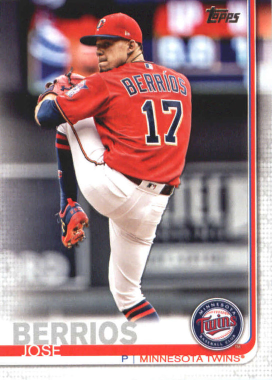 2019 Topps #302 Jose Berrios NM-MT Minnesota Twins 