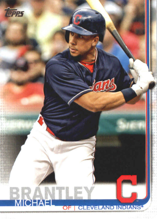 2019 Topps #51 Michael Brantley NM-MT Cleveland Indians 