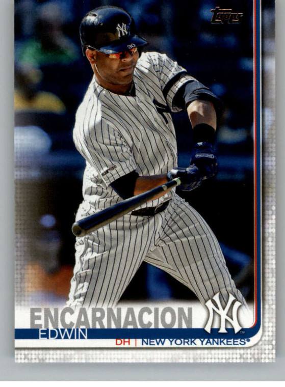 2019 Topps Update #US287 Edwin Encarnacion NM-MT New York Yankees 