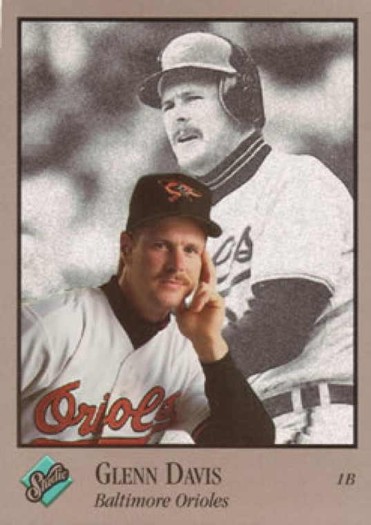 1992 Studio #122 Glenn Davis VG Baltimore Orioles 