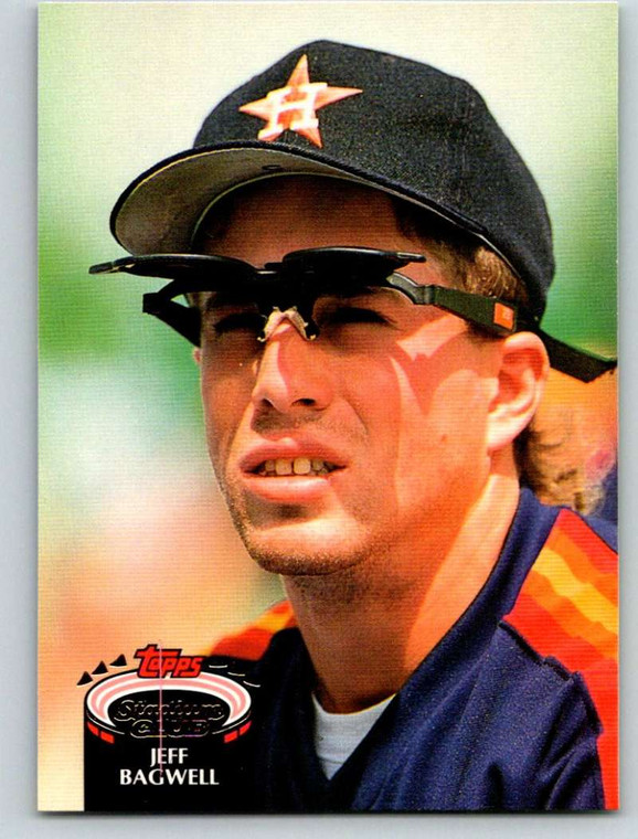 1992 Stadium Club #330 Jeff Bagwell VG Houston Astros 