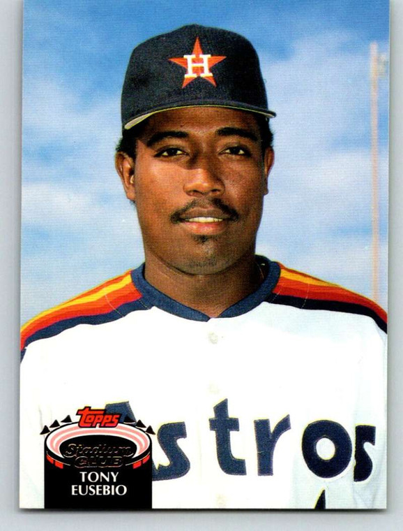 1992 Stadium Club #546 Tony Eusebio VG RC Rookie Houston Astros 