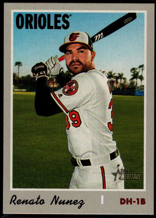 2019 Topps Heritage High Number #693 Renato Nunez NM-MT Baltimore Orioles 