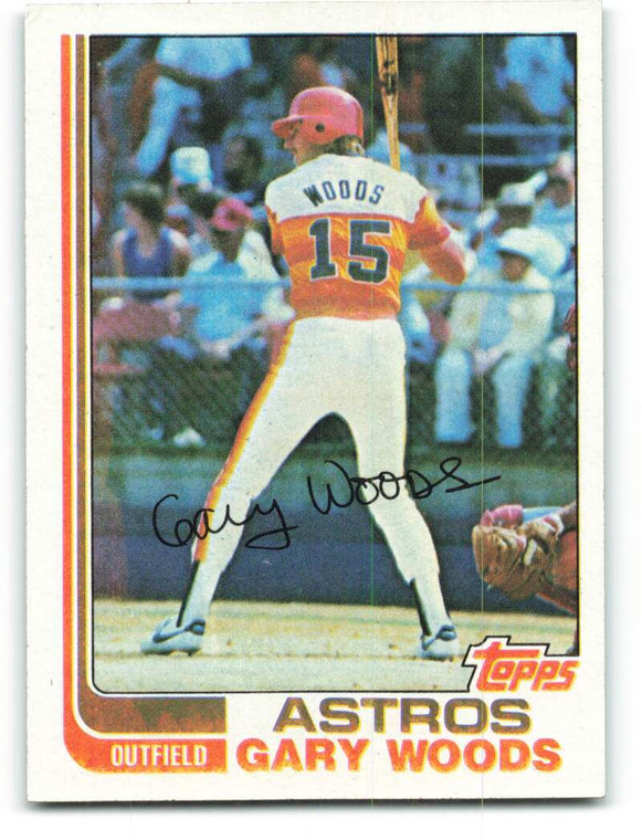 1982 Topps #483 Gary Woods VG Houston Astros 